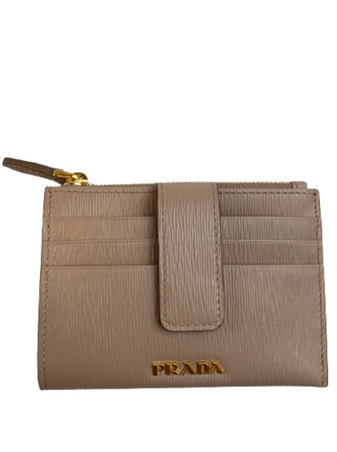 prada card holder outlet|Prada card holder beige.